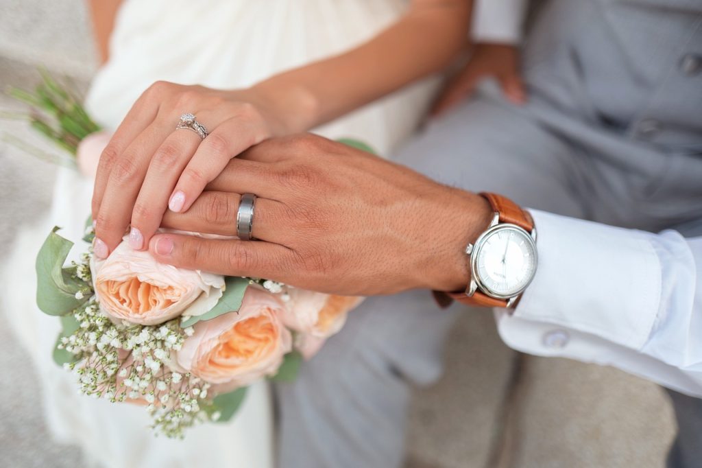 Wedding jewellery. 